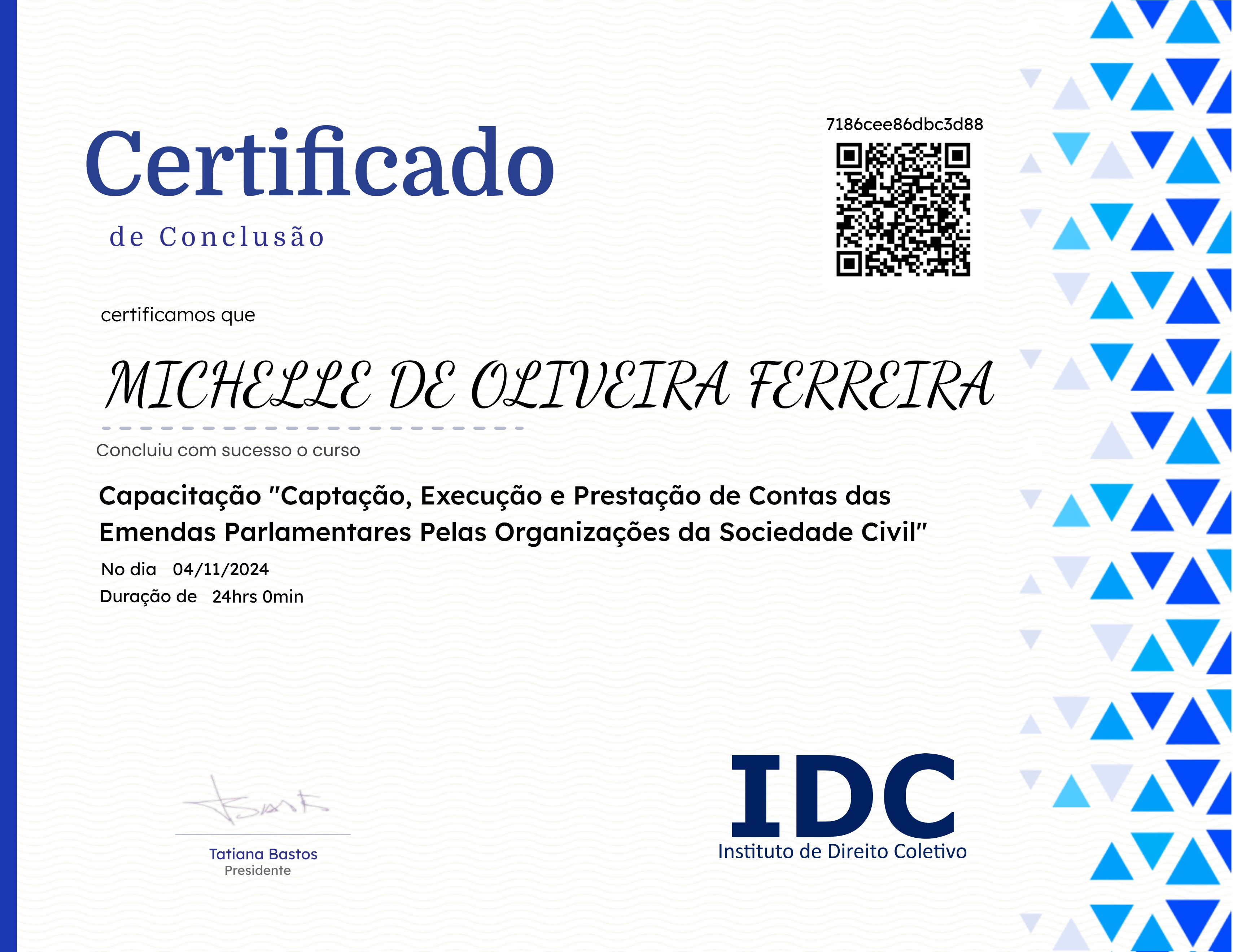 Capacitação "Captação, Execução e Prestação de Contas das Emendas Parlamentares Pelas Organizações da Sociedade Civil"